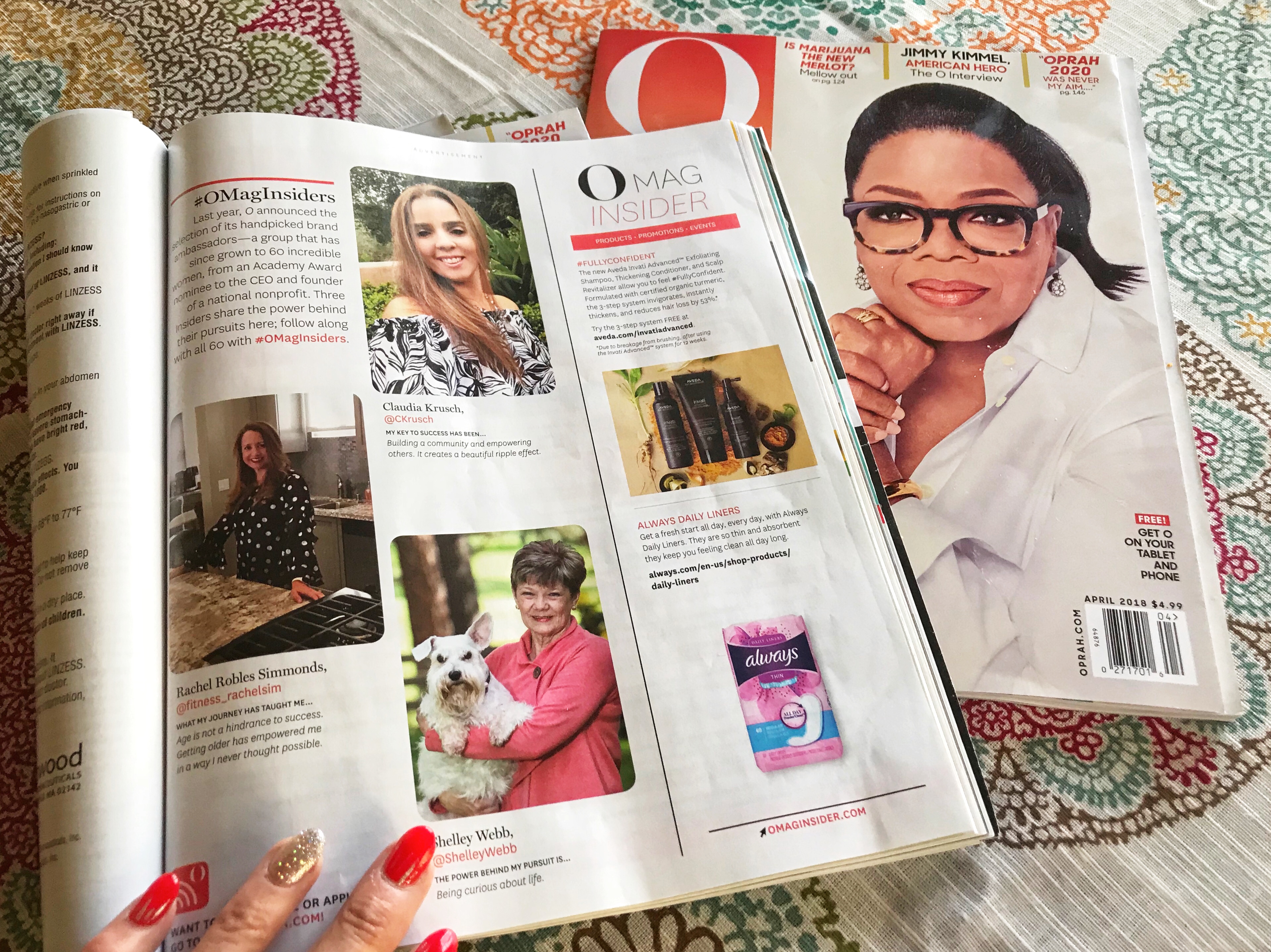 My Oprah Magazine Feature (and a Give-Away)! - Meaningful Midlife